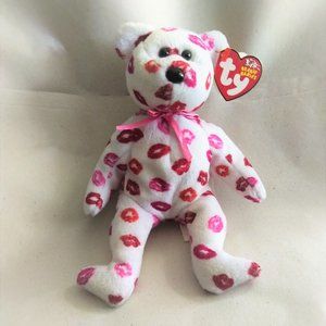 Authentic Ty "Kissy" Beanie Babies-10thAnniversary